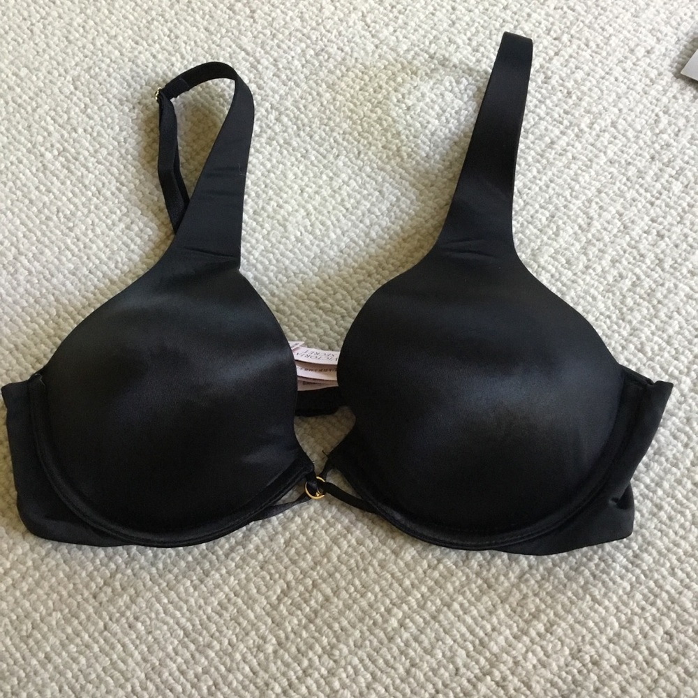 Victoria's Secret Black Smooth T-Shirt Bra - Padded Everyday Support
